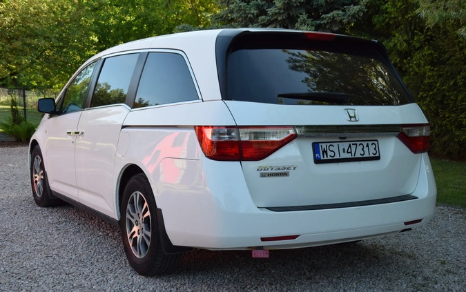 Honda Odyssey cena 59900 przebieg: 214000, rok produkcji 2012 z Siedlce małe 301